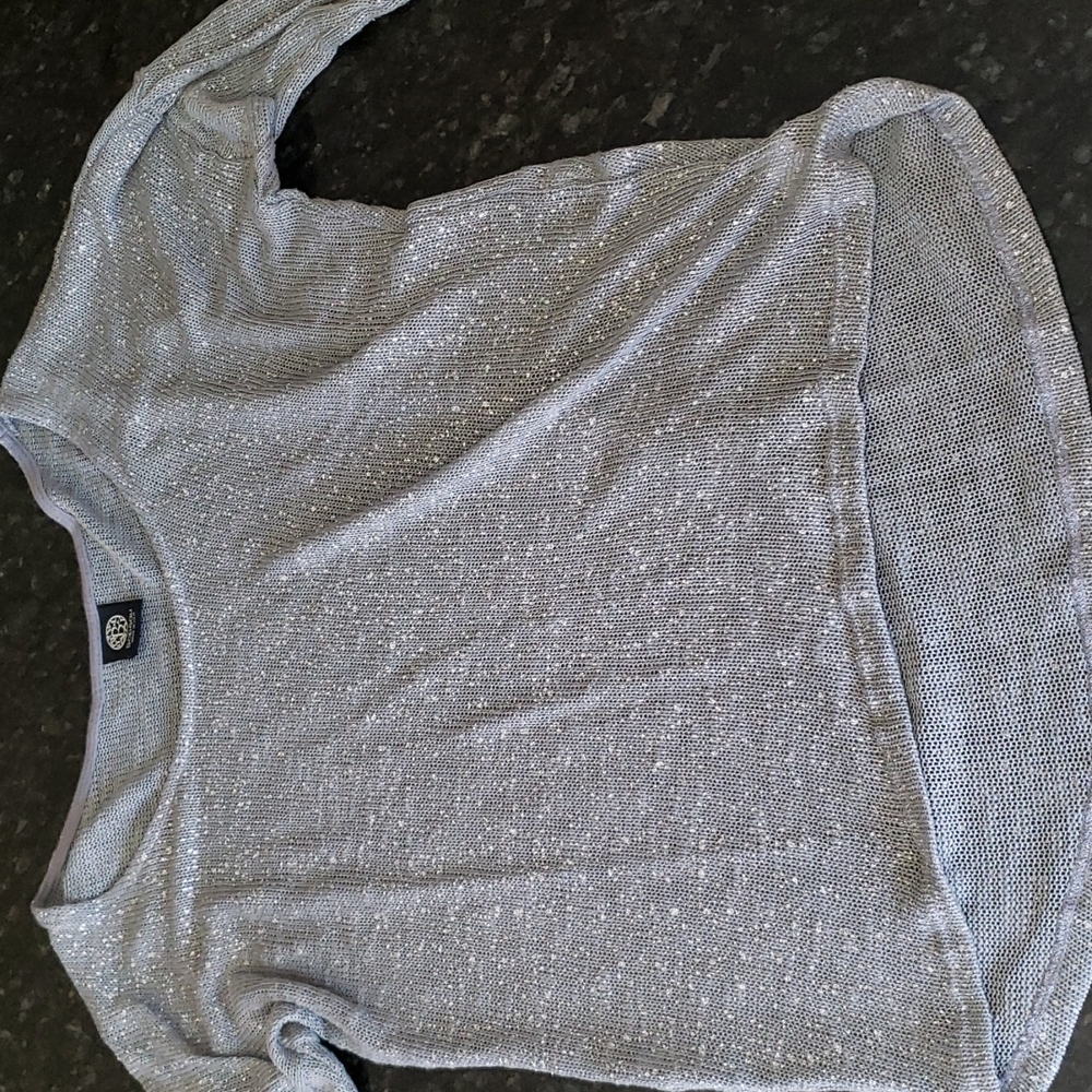 Sheer Grey sweater